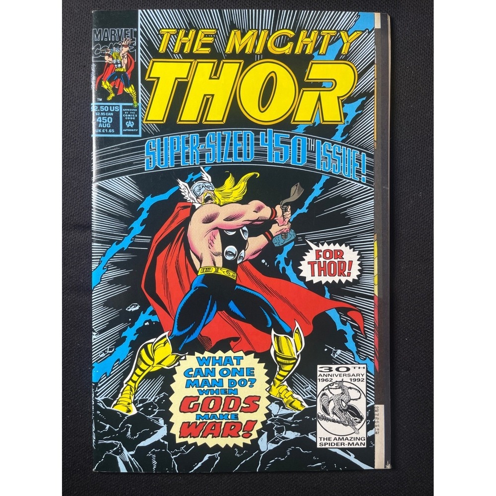 The Mighty‎ Thor Comic Books 450 30th Anniversary Super Sized Issue